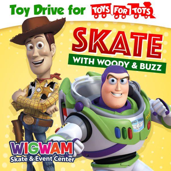 Toy Story Toys For Tots Skate