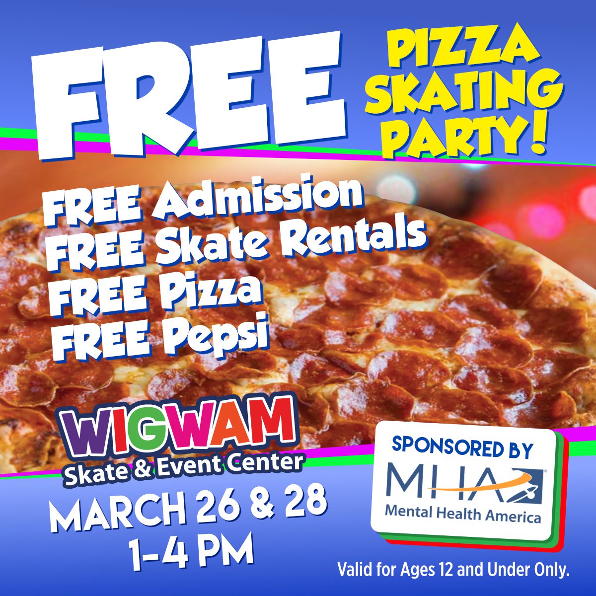 MHA America Free Pizza Party 